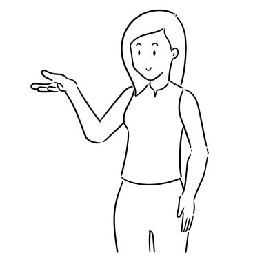 kadın vektör kümesi