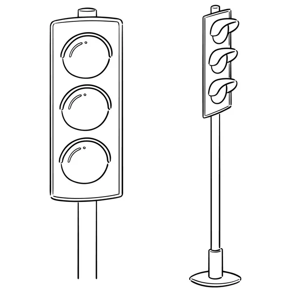Trafik Işığı Vektör Kümesi — Stok Vektör