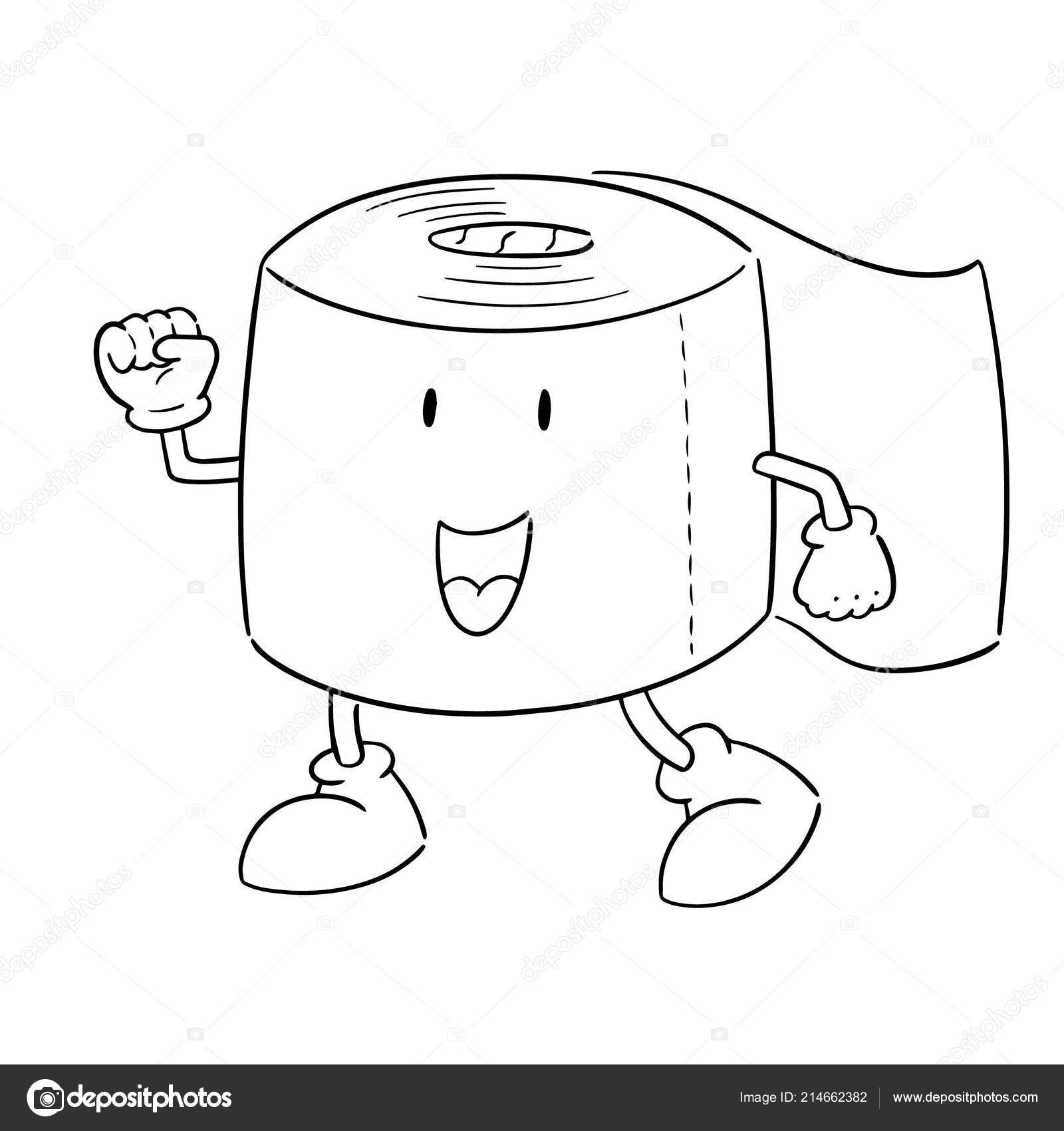 Vector Tissue Paper Cartoon Stock Vector Image by  © #214662382