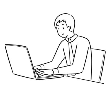 ofis çalışanı vektör
