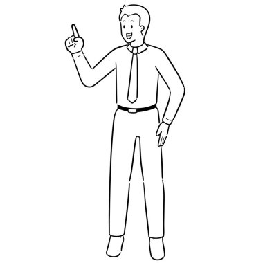 işadamı vektör kümesi