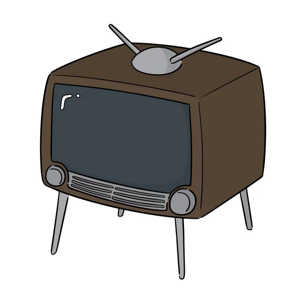 Conjunto Vetorial Televisão — Vetor de Stock