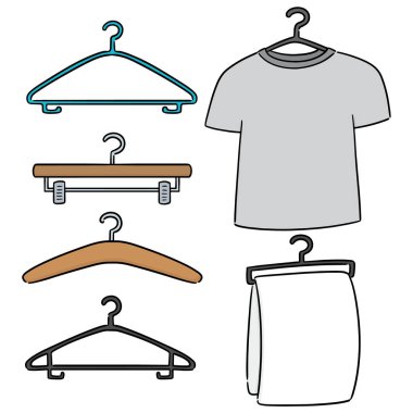 askıların vektör kümesi