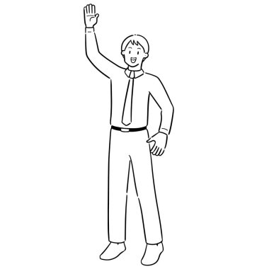 işadamı vektör kümesi