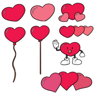 kalp vektör kümesi