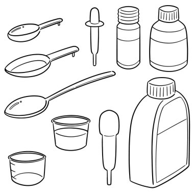 sıvı tıp vektör kümesi