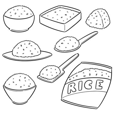 pirinç vektör kümesi