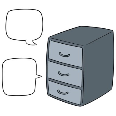 çekmece vektör kümesi