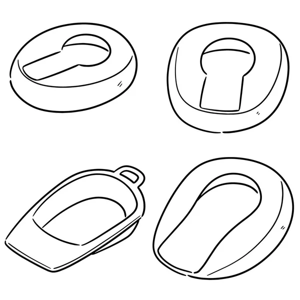 Bedpan — 스톡 벡터