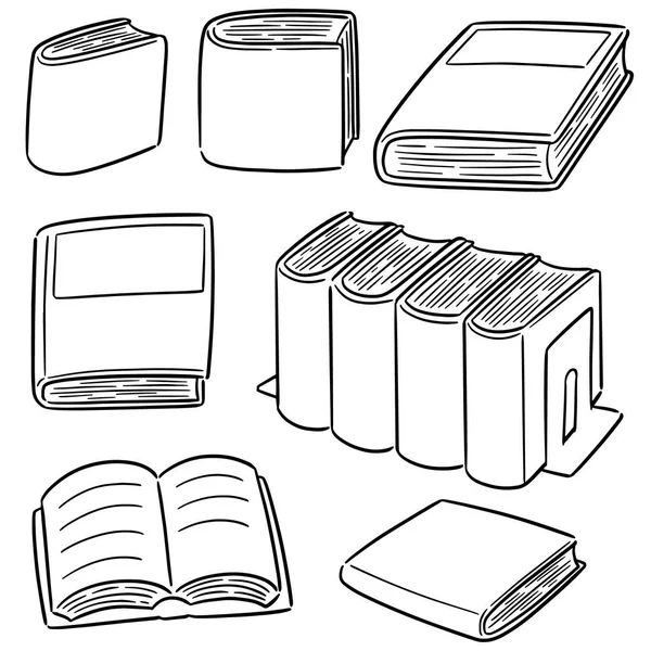 Vector Conjunto Libro — Archivo Imágenes Vectoriales