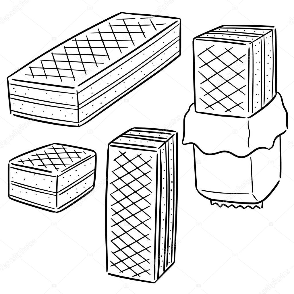 vector set of wafers
