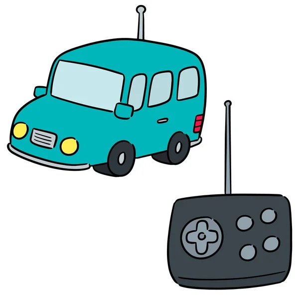 Jeu Vecteurs Voiture Télécommande — Image vectorielle