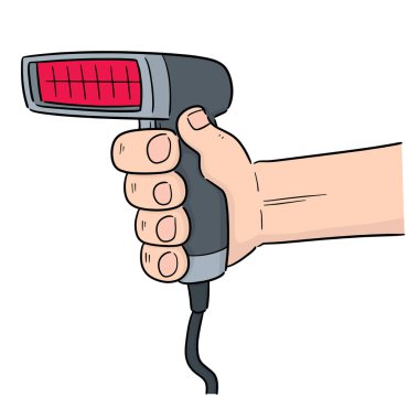 vektör barkod okuyucu