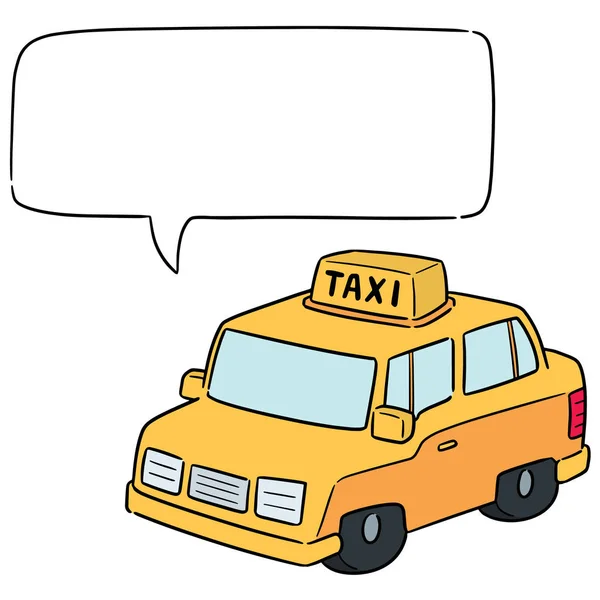 Vector conjunto de taxi — Archivo Imágenes Vectoriales