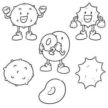 kan hücre kümesi vektör