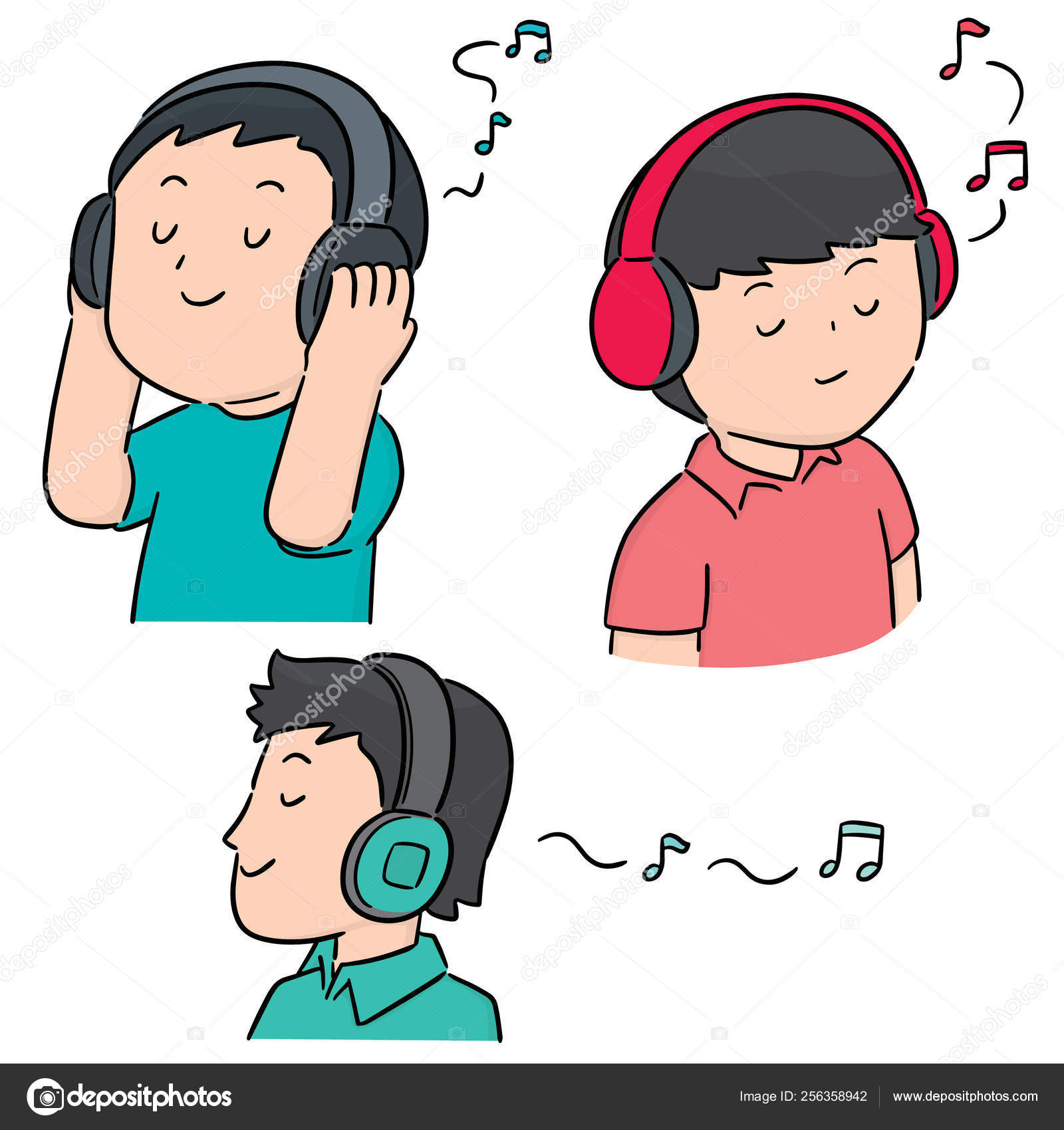 alguien escuchando musica mientras estudia