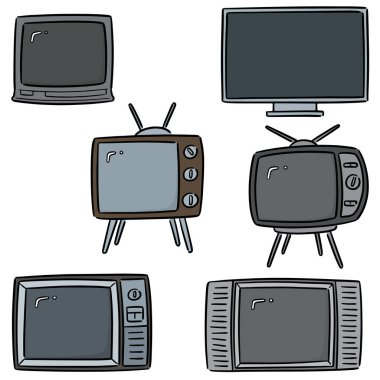 televizyon vektör kümesi