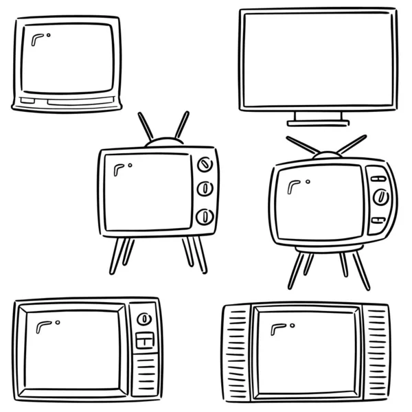 Φορέα Που Της Τηλεόρασης — Διανυσματικό Αρχείο