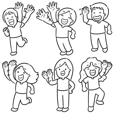 vektör kümesine güle güle.