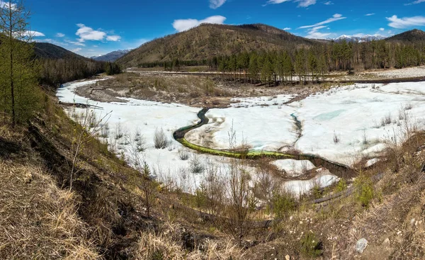 Irkut River May — Stock Photo, Image