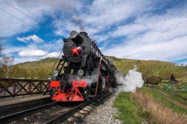 Buhar eski lokomotif üretir