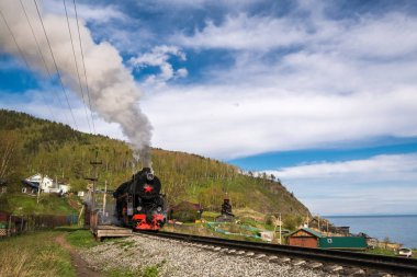 Eski lokomotif gitmek hazırlanıyor