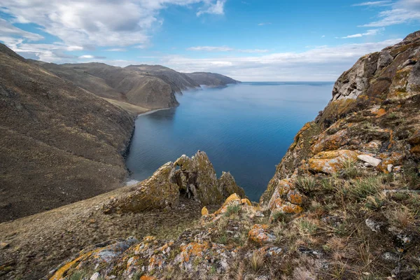 Schöne Aussicht Auf Das Taschran Ufer Des Baikalsees — Stockfoto