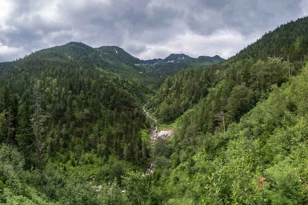 View Taltsinsky Peak Khamar Daban Range — Stock Photo, Image