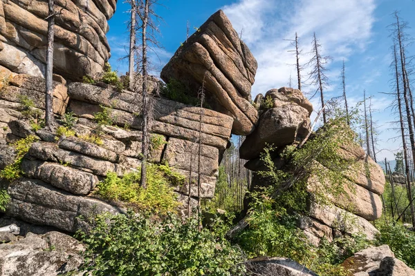 Arco Pietra Nella Roccia Chiamato Fortezza — Foto Stock