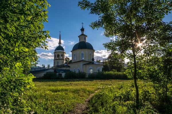 Děkanský Kostel Proměnění Páně Irkutsku — Stock fotografie