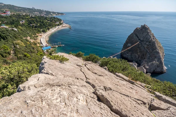 Скалистое Побережье Южного Крыма — стоковое фото