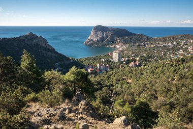 Görünümü, Crimea Novy Svet Köyü