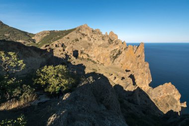 Dağ silsilesi Hoba-Tepe, Karadağ rezerv görünümünü