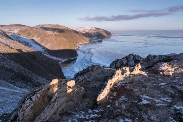 Blick Auf Die Taschran Küste Des Baikalsees — Stockfoto