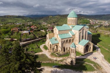 Kutaisi, Gürcistan 'daki Bagrat tapınağının görünümü