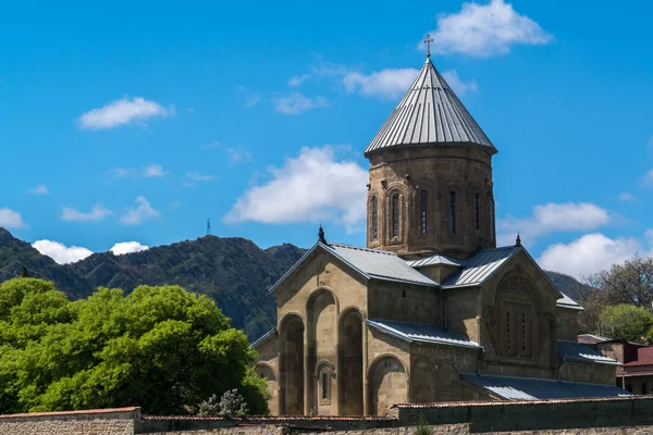 Iglesia de la Transfiguración en el Monasterio de Samtavro, Georgia — Foto de Stock