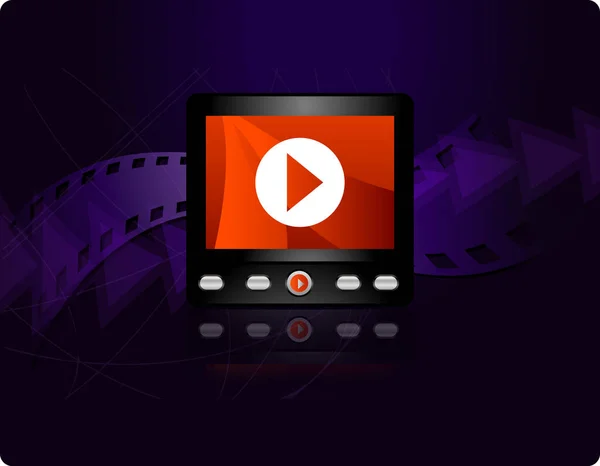 Video streaming concept — Stock Vector