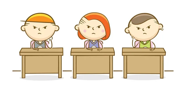Naughty Students Stock Vector