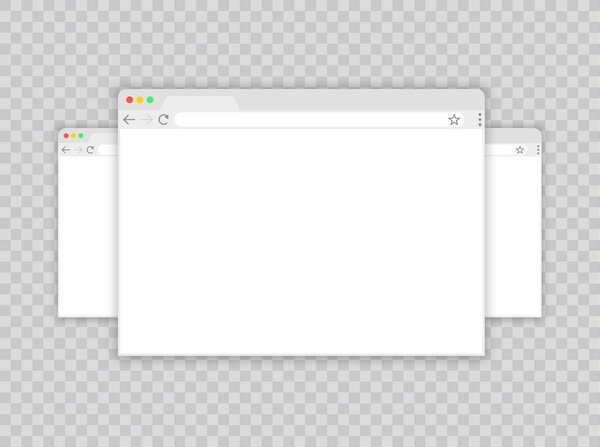 Браузер window Web browser в плоском стиле. Концепция окна интернет-браузера. Дизайн макета экрана. Концепция векторной иллюстрации
.