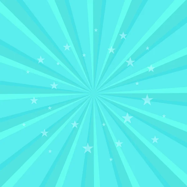 Girando fundo estrelas padrão radial. Vórtice starburst espiral girar quadrado. Raios de rotação de hélices. Feixes de luz do sol divertido. Ilustração vetorial . — Vetor de Stock