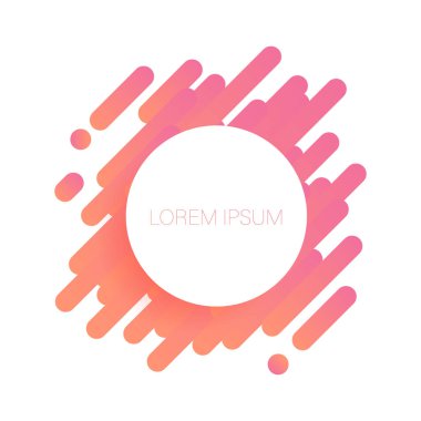 Soyut afiş tasarım konsepti. Poster, web, açılış, sayfa, kapak, reklam, tebrik, kart, promosyon için yaratıcı illüstrasyon. Alıntı, metnin. Vektör illustaration.