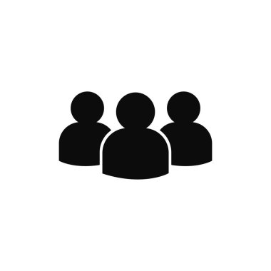 İnsanlar kutsal kişilerin resmi ile gölge ayarlayın. Kalabalık işaretler. İnfographics web sitesi tasarımı, logo, app, UI kişi simgesi. Vektör çizim.