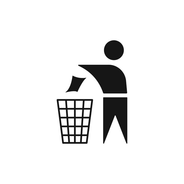 Plastic recycle symbol, icon. Vector illustration. EPS10.