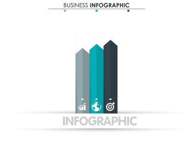 İş verileri görselleştirme. İşlem grafiği. Grafiğin soyut öğeleri, 3,4,5,6,7,8 adımlı diyagram, seçenekler, parçalar veya işlemler. Sunu için vektör iş şablonu. Bilgi grafiği için yaratıcı konsept.