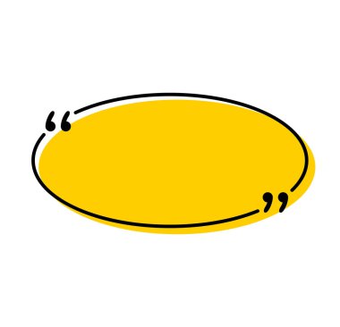 Simge vektör tırnak. Quotemarks anahat, konuşma işaretleri, ters virgül veya koleksiyon işaretler konuşmayı. Vektör hat sanat illüstrasyon izole beyaz arka plan üzerinde.