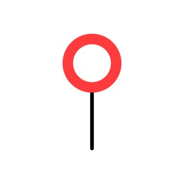 Dünya Harita İğneleri koleksiyonu seti. Vektör illüstrasyonu.