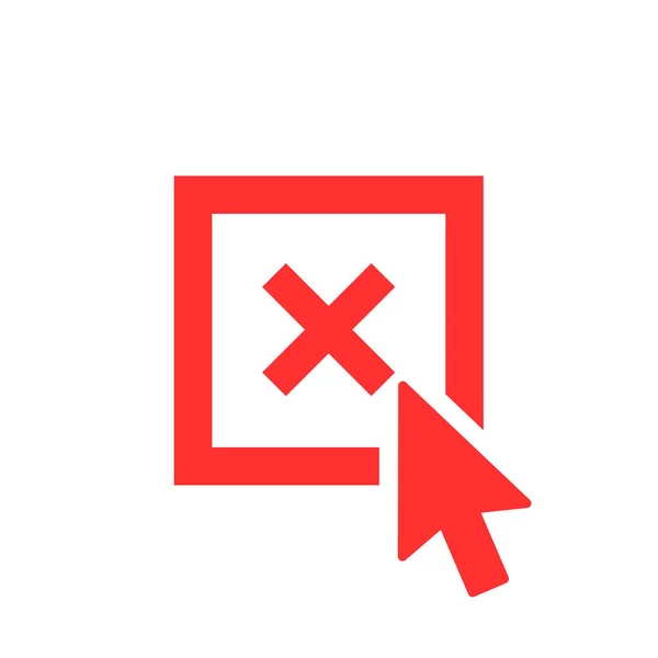 Check mark logo icon. Tick symbol in green and black color illustration. Accept okey symbol for approvement or cheklist. Computer mouse click cursor gray arrow icon. — Stock Vector