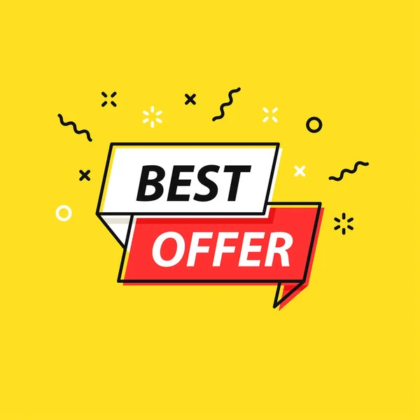 Verkoop tag. Speciale aanbieding, grote verkoop, korting, beste prijs, Mega verkoop banner. Shop of online winkelen. Sticker, badge, coupon, winkel. Vector illustratie. — Stockvector