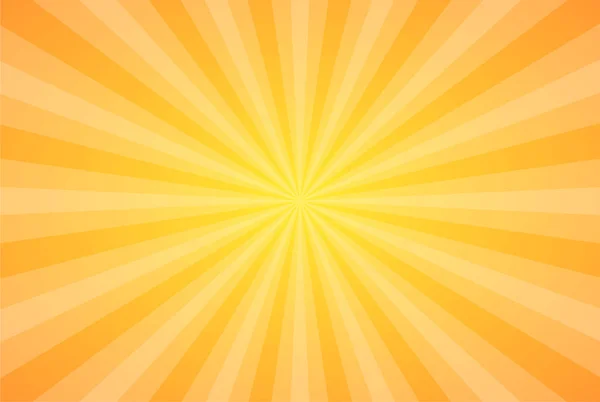 Illustration vectorielle des rayons solaires. Rayons de fond. Sun ray thème papier peint abstrait. Eléments de design dans un style vintage. Bannière Web. Illustration vectorielle . — Image vectorielle
