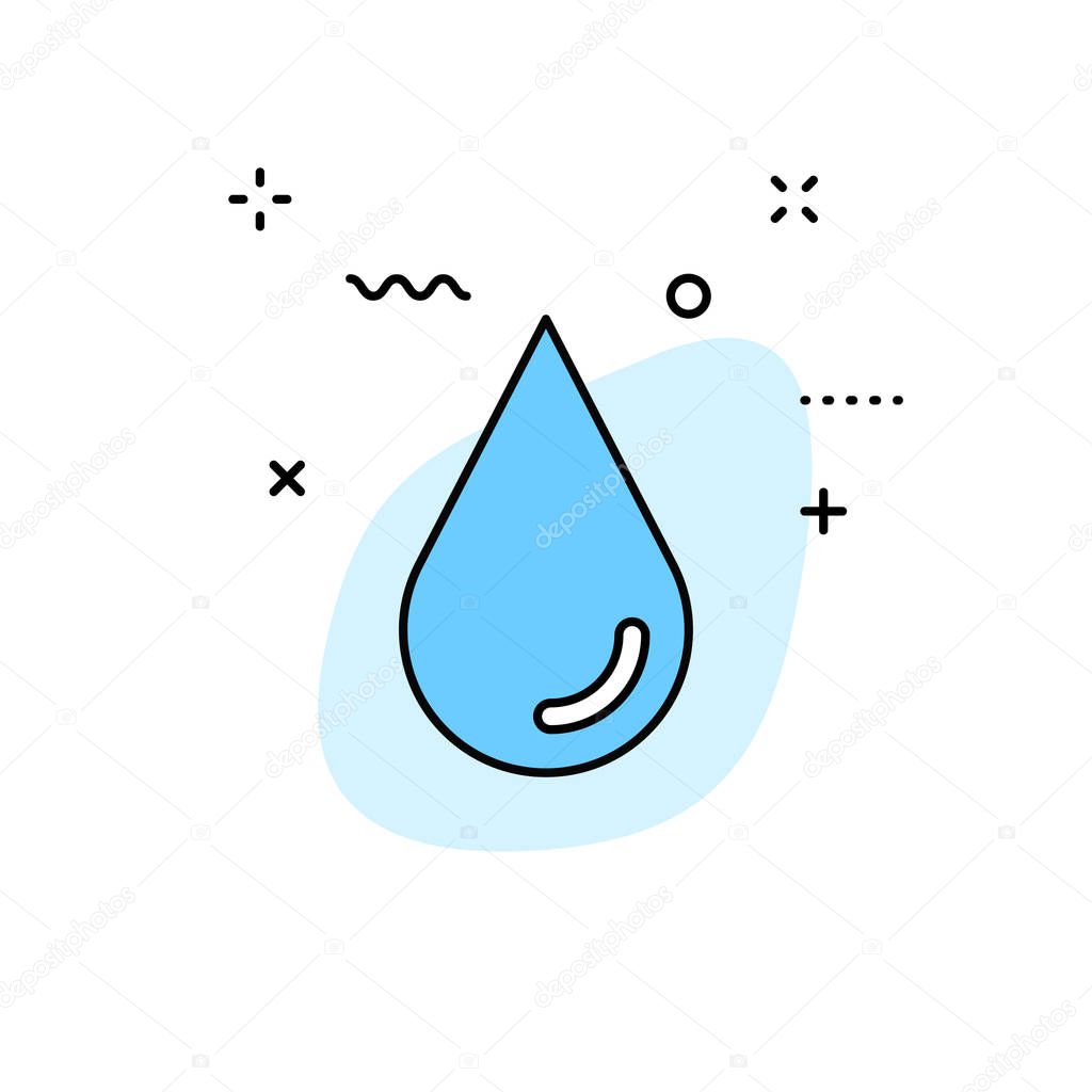 Medical and Health web icons in line style. Medicine and Health Care, RX, infographic. Vector illustration